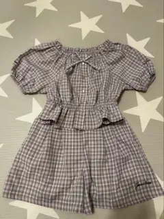 JENNI love チェック柄セットアップ 150〜160