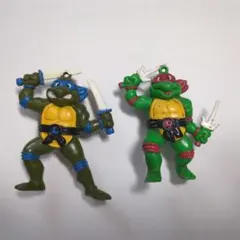 TMNTニンジャタートルズの キーホルダー 2体セット