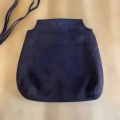 ブラウン　スエード ショルダーバッグ