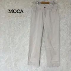 MOCA カジュアルパンツ シンプル 無地 アイボリー　FREEのサムネイル
