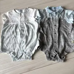 ファミリア　ロンパースセット