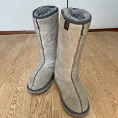 オーストラリア産　ムートンブーツ　グレージュ