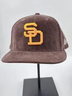 NEWERA ニューエラ 59FIFTY コーデュロイ パドレス キャップ