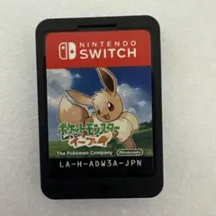 let's goイーブイ　ニンテンドーSwitchソフト ソフトのみ
