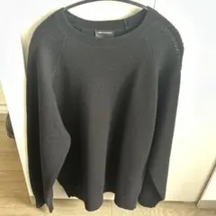 アンダーカバー セーター ニット 2 jonio U長袖 黒 ロゴ 初期 but 
