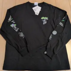 Vision Street Wear ブラック長袖カットソー 　М