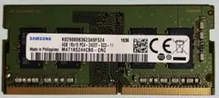 SAMSUNG ノートPC用メモリー 4GB PC4-2400Tのサムネイル