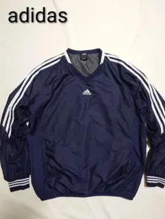 サンダース様00s アディダス ベイスボール ナイロン ジャケット プルオーバ