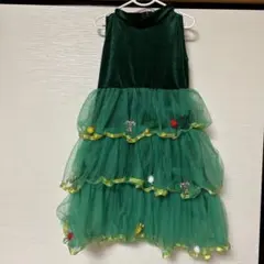 【〜11/16SALE】クレアーズ　クリスマスドレス　120