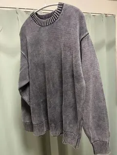 ブラック ニットセーター Sサイズ