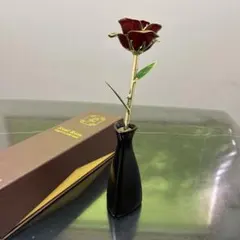 Real Rose 24Kゴールドローズ バラ 造花 薔薇 枯れない花