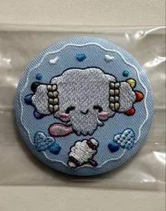 こぎみゅん サンリオ たまごっちコラボ 刺繍缶バッジ うーぱっち