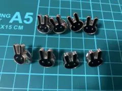 カフスボタン スナップボタン うさぎ
