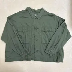 Niko and… ミリタリージャケット カーキ M