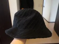 黒 バケットハット