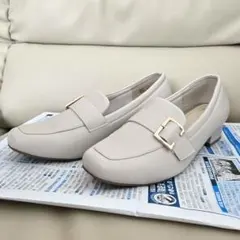 ABC SELECT パフヒールローファー 3.5 GRAYGE　Lサイズのサムネイル