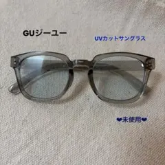 【未使用】GUジーユー♡UVサングラス クリアグレー/ ユニセックスのサムネイル