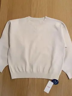 BEAMS HEART オフホワイト ニットセーター フリーサイズ 新品・未使用