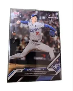 【シリアルナンバー入】toppsnow WALKER BUEHLER 2024