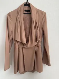 rienda ベージュ テーラードジャケット S