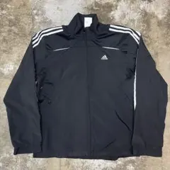 古着 00s adidas アディダス ナイロンジャケット ブラック