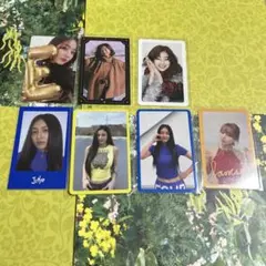 twice ジヒョ トレカ 7枚セット