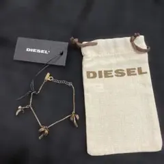 新品未使用品❣️DIESEL silver925 バナナチャーム付ブレスレットのサムネイル