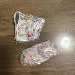 サンリオ パッケージチャーム＆チョコボーロ マイメロ　ポチャッコ 2種