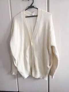 AMERICAN HOLIC アメリカンホリック　カーディガン　L アイボリー