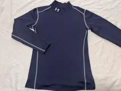 Under Armour YLG FITTED 150 ネイビー アンダーシャツ