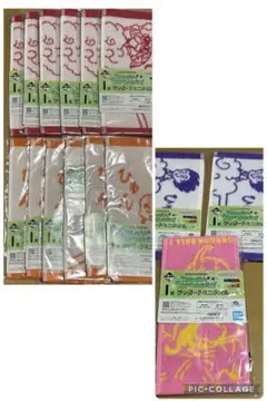 ドラゴンボール一番くじ　スナップコレクション　ジャガードミニタオル　I賞　15枚
