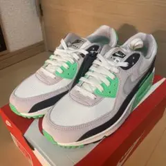 Nike Air Max 90 ホワイト/グレー/グリーン
