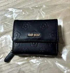 MARY QUANT 三つ折財布 ブラック