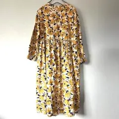 Craft Standard Boutique 3WAY 花柄ロングワンピース