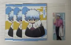 3年Z組銀八先生　キャラポップストア　イラストカード　クリアカード　坂田銀八