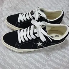 コンバースワンスタースエード黒24cm