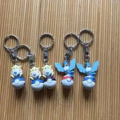 ポケモン キーホルダー 4個セット　ポケ鈴