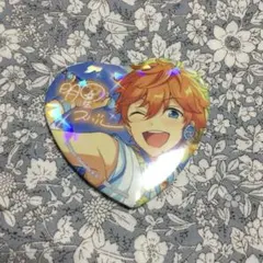 あんスタ とるパカ ハート缶バッジ 鳴上嵐 - メルカリ