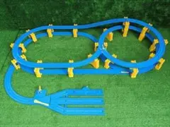 プラレール レイアウト 2段 タワー 3分岐 切替ポイント ベージック セットF