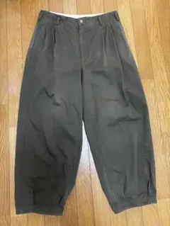 TTT MSW Corduroy 2 tuck pants（BROWN） - メルカリ