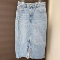 ZARA ライトブルー デニムタイトスカート Sサイズ