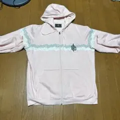 Ronin ジップアップパーカー ピンク