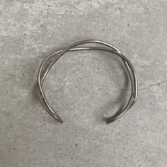 ユ*ペ様 vintage mexico silver925 wave bangl - メルカリ