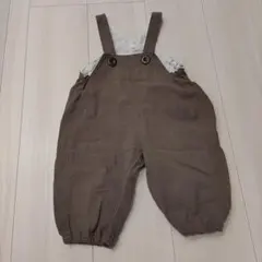 ブラウン オーバーオール