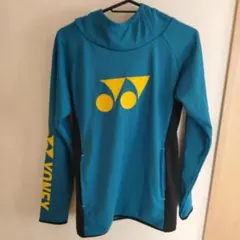 YONEX パーカー 長袖ウェア SS 青 トレーニングウェア