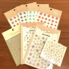 HanYI Nail ネイルシール 8シートセット
