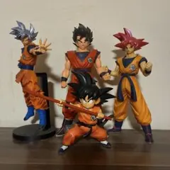 ドラゴンボール フィギュア 孫悟空 ３つセット／K-0134M ドラゴンボール フィギュア 孫悟空 3つセット／K-0134M - メルカリ