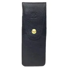 IL BISONTE レザー ペンケース ブラック aq12018