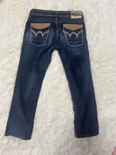 【EDWIN】ブルートリップ デニムジーンズM BTL522EME-3748美品