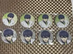 ブルーロック 潔世一 スーツモデル グリッター缶バッジ 8点まとめ売り